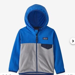 Patagonia Kids Baby Micro-D Snap T Fleece - Toddler size 3T